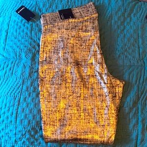 Torrid Cracked Gold Pants